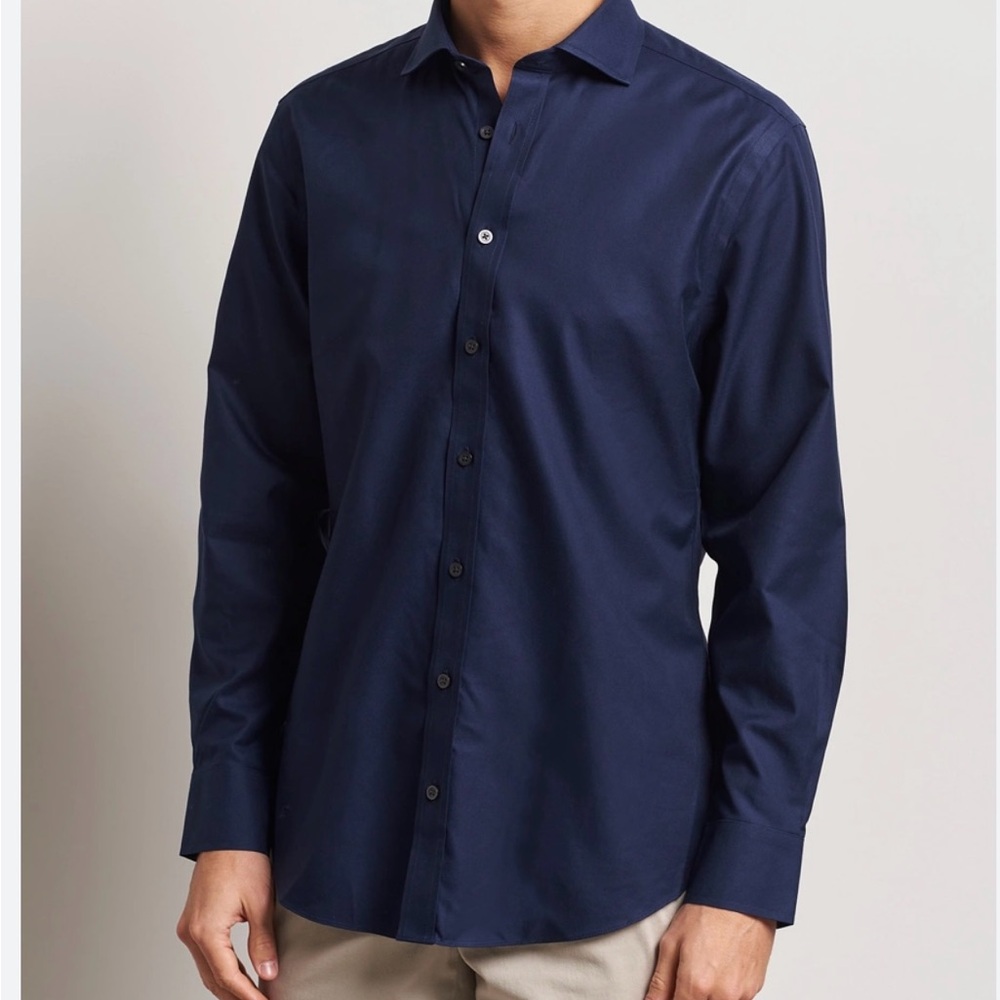 Charles Tyrwhitt Dark Blue Dress Shirt